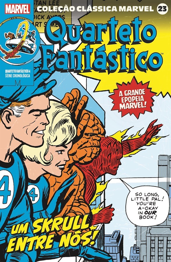 COLECAO CLASSICA MARVEL VOL.23 - QUARTETO FANTASTICO 4